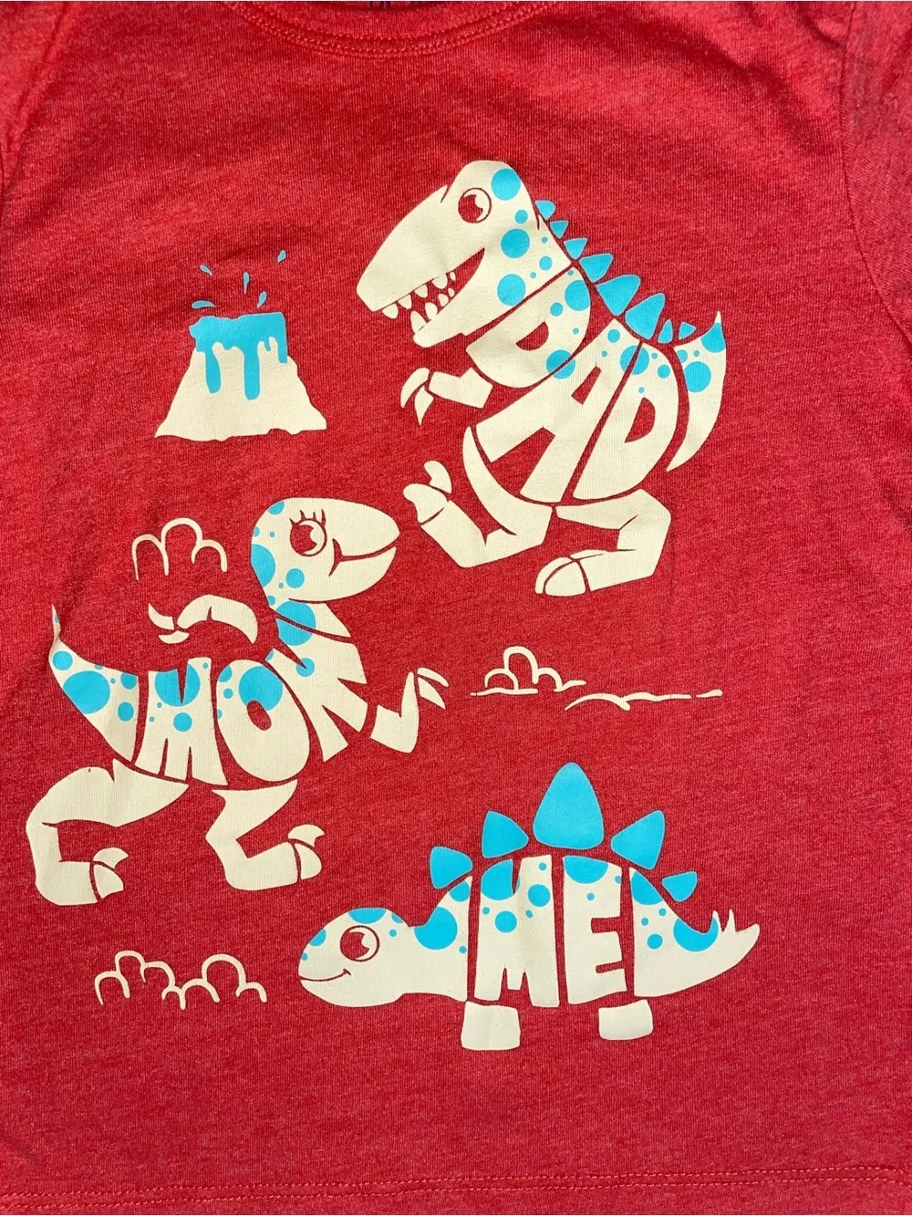 The Children's Place Red Dinosaur Graphic Tee